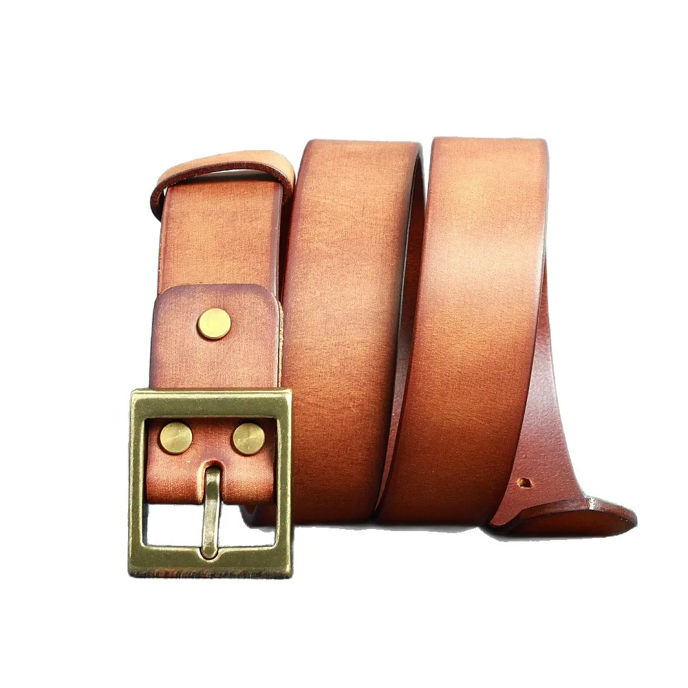 Men's Vintage Matte Top-Grain Leather Belt, Casual Jeans Belt
Men's Vintage Matte Top-Grain Leather Belt, Casual Jeans Belt