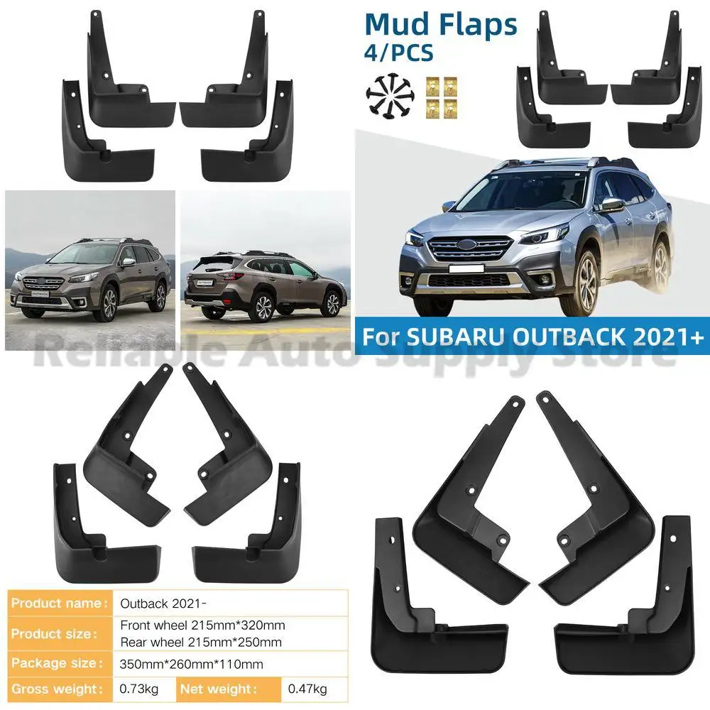 For Subaru Outback 2021-2024 Mud Flaps Premium Quality Durable Tire Guard Protection
For Subaru Outback 2021-2024 Mud Flaps Premium Quality Durable Tire Guard Protection