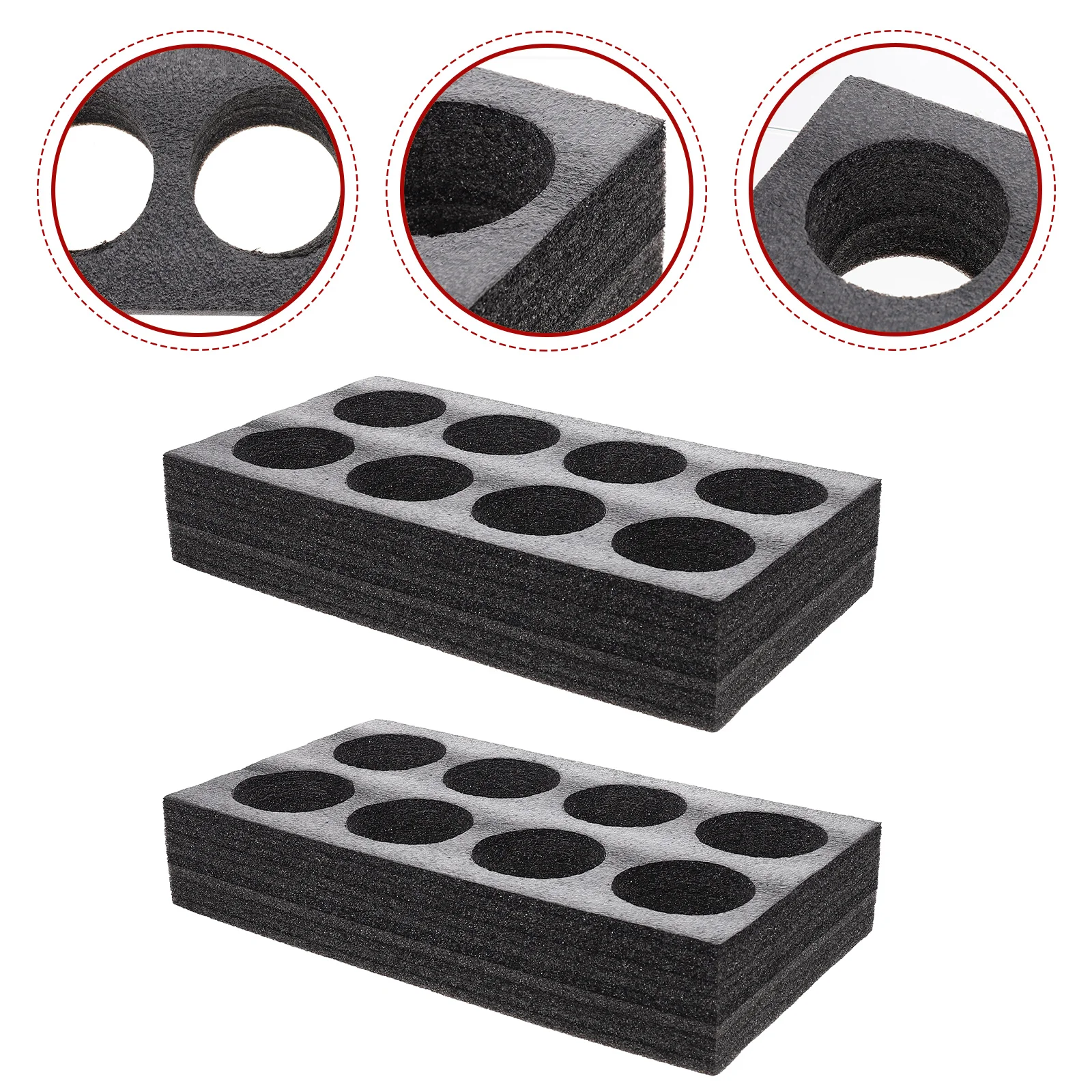 2 Pcs Coffee Cup Beverage Fixed Coaster Coffee Shop Drink Carrier Reusable Cup Holder Tray Hot Cold Tool Carry Pearl Cotton
2 Pcs Coffee Cup Beverage Fixed Coaster Coffee Shop Drink Carrier Reusable Cup Holder Tray Hot Cold Tool Carry Pearl Cotton