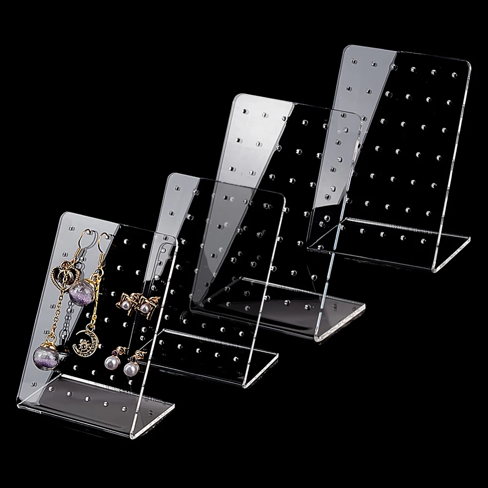 Organic Glass Displays Jewelry Display Rack Clear Earring Hanger Rectangle Clear 60x40x92mm
Organic Glass Displays Jewelry Display Rack Clear Earring Hanger Rectangle Clear 60x40x92mm