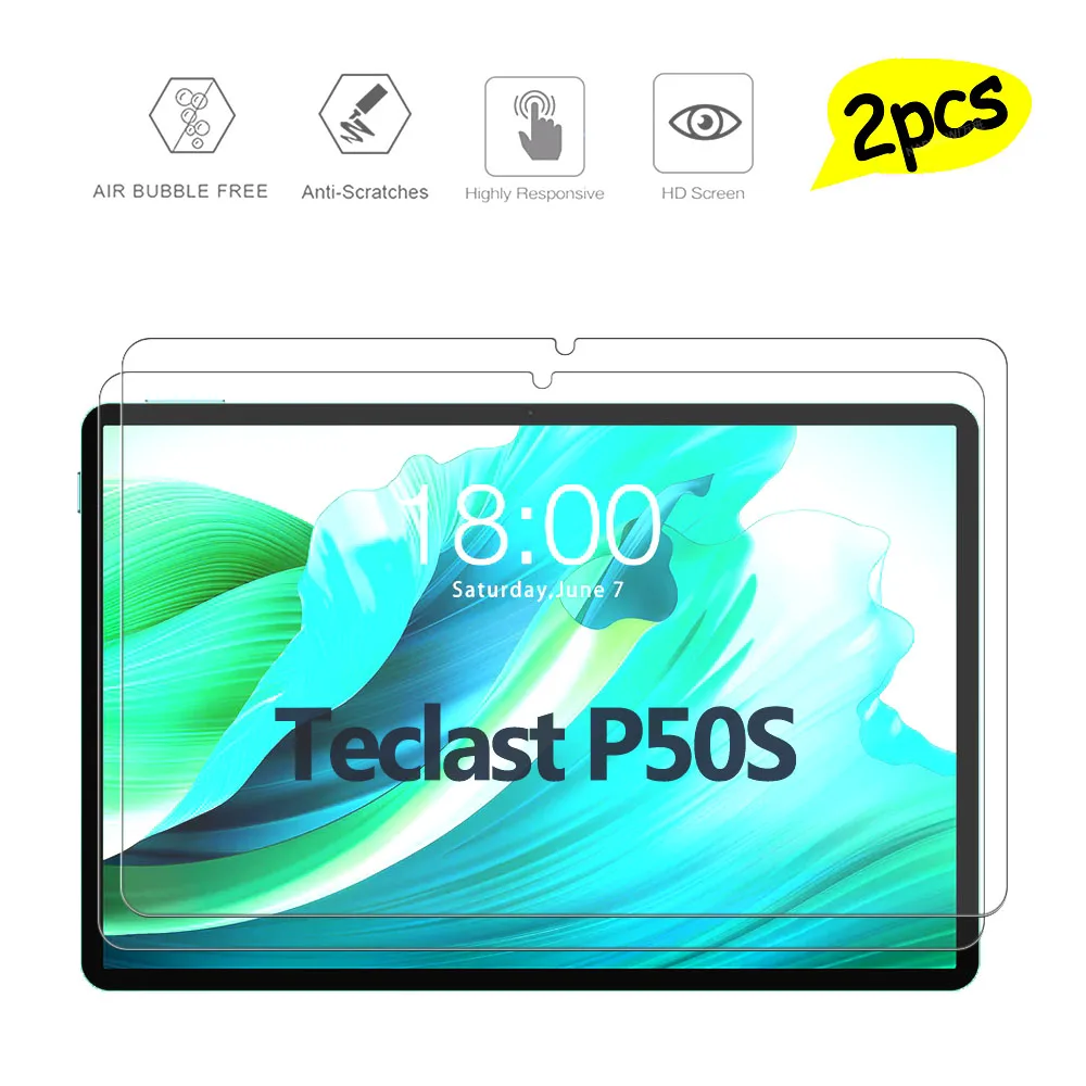 2 Pieces Clear Tempered Glass For Teclast P50S 11-inch Scratch Proof Screen Protector Film
2 Pieces Clear Tempered Glass For Teclast P50S 11-inch Scratch Proof Screen Protector Film
