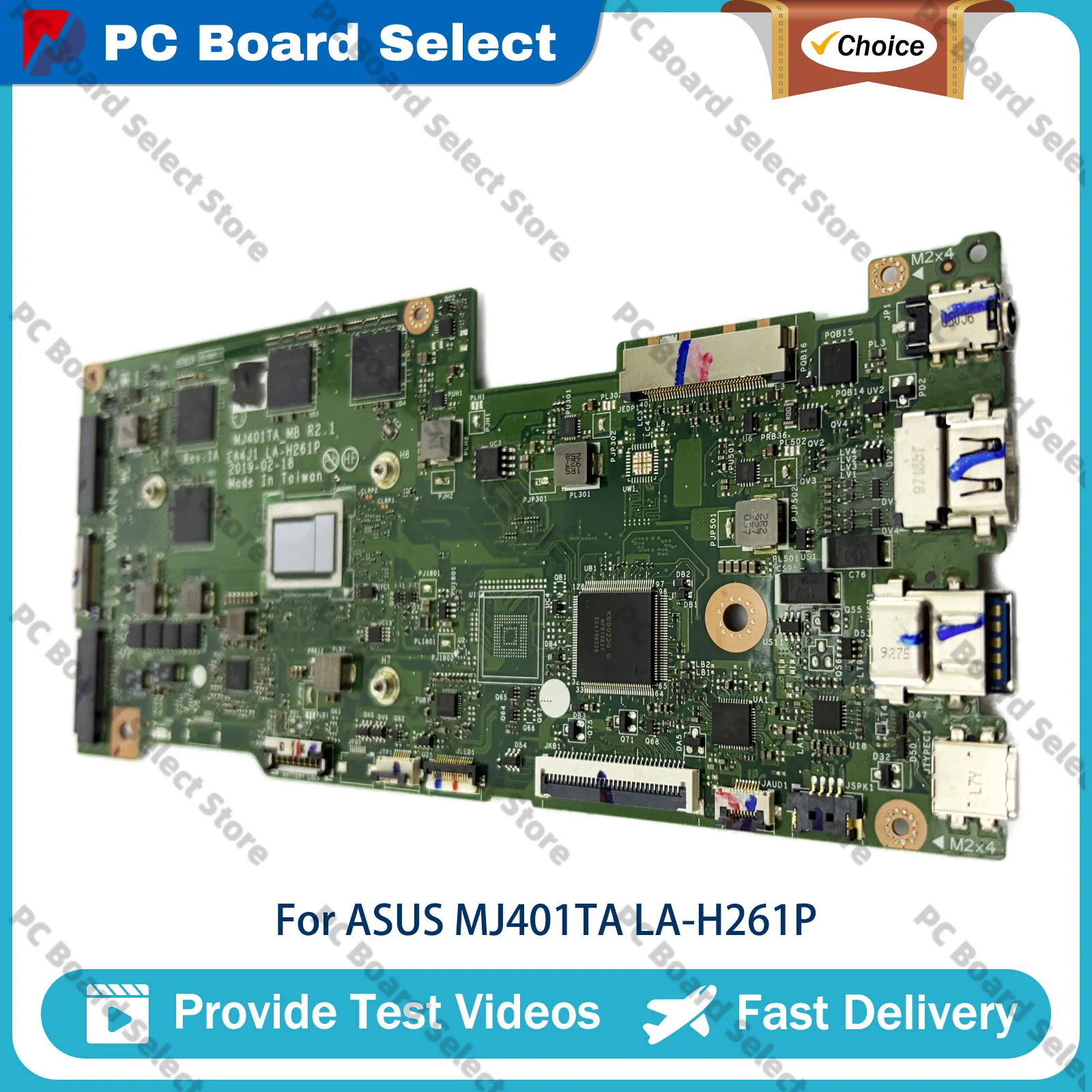 MJ401TA Laptop Motherboard For ASUS VivoBook LA-H261P MJ401T 14FHD EA4J1 MJ401TA Mainboard With M3 M5 M7 CPU 100% tests OK stk
MJ401TA Laptop Motherboard For ASUS VivoBook LA-H261P MJ401T 14FHD EA4J1 MJ401TA Mainboard With M3 M5 M7 CPU 100% tests OK stk