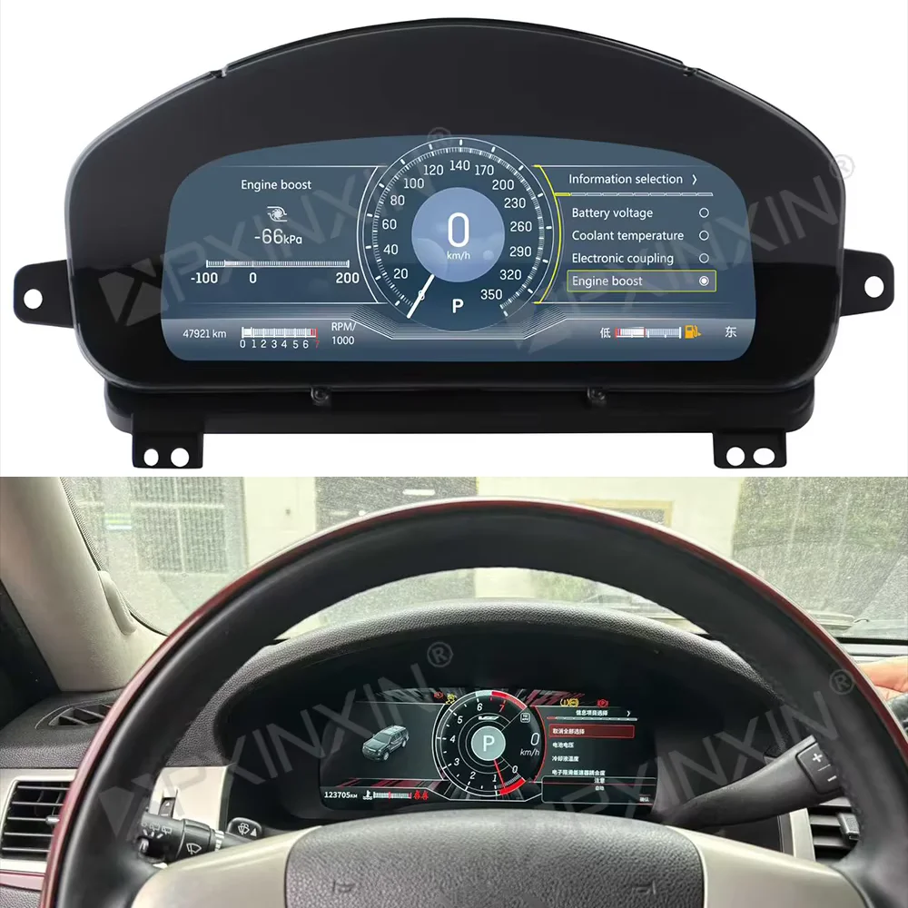 2DIN цифровая приборная панель для Cadillac Escalade 2006-2013, виртуальный кокпит, спидометр, головное устройство на Linux
2DIN цифровая приборная панель для Cadillac Escalade 2006-2013, виртуальный кокпит, спидометр, головное устройство на Linux