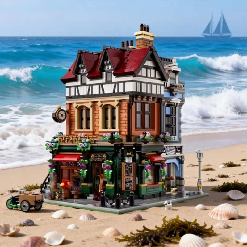 2026 MOC New Town Street Corner MOC-Street View: Креативная модель Тюдоровского квартала, строительные блоки для Friends, подарки на Рождество
2026 MOC New Town Street Corner MOC-Street View: Креативная модель Тюдоровского квартала, строительные блоки для Friends, подарки на Рождество