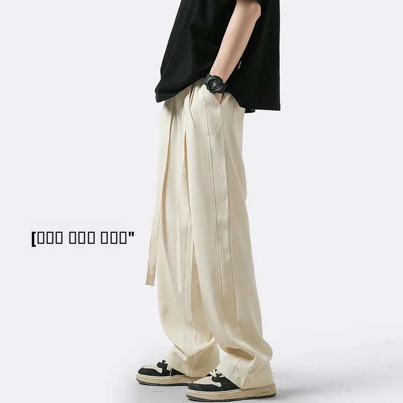 Мужские летние повседневные брюки свободного кроя в американском стиле, широкие штаны, дышащие, прямого кроя, для отдыха, модная молодежная одежда
Мужские летние повседневные брюки свободного кроя в американском стиле, широкие штаны, дышащие, прямого кроя, для отдыха, модная молодежная одежда