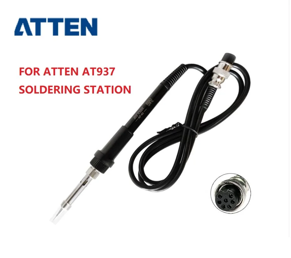 ATTEN Original AT937 50W ESD Safe Constant Temperature Controllable Soldering Handle and heating element
ATTEN Original AT937 50W ESD Safe Constant Temperature Controllable Soldering Handle and heating element