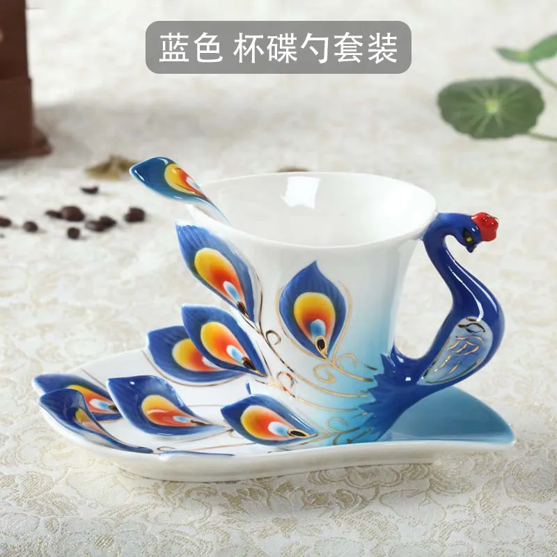 High-End Enamel Ceramic Coffee Cup Set for Women Exquisite Afternoon Tea Design Sensible Gift for Tea Lovers
High-End Enamel Ceramic Coffee Cup Set for Women Exquisite Afternoon Tea Design Sensible Gift for Tea Lovers