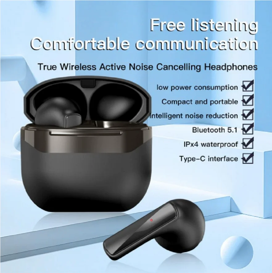 Беспроводные наушники TWS, Bluetooth 5,1, гарнитура AIR1 HD, стереогарнитура с зарядным устройством
Беспроводные наушники TWS, Bluetooth 5,1, гарнитура AIR1 HD, стереогарнитура с зарядным устройством