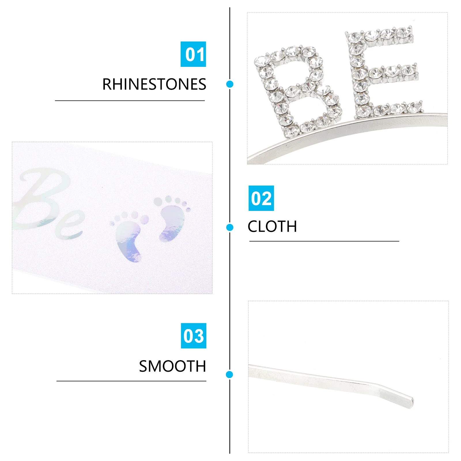 Mom to Be Sash Baby Shower Headb Premium Materials Smooth Comfortable Adjustable Length White Rhinestone Tiara Pregnant Woman
Mom to Be Sash Baby Shower Headb Premium Materials Smooth Comfortable Adjustable Length White Rhinestone Tiara Pregnant Woman