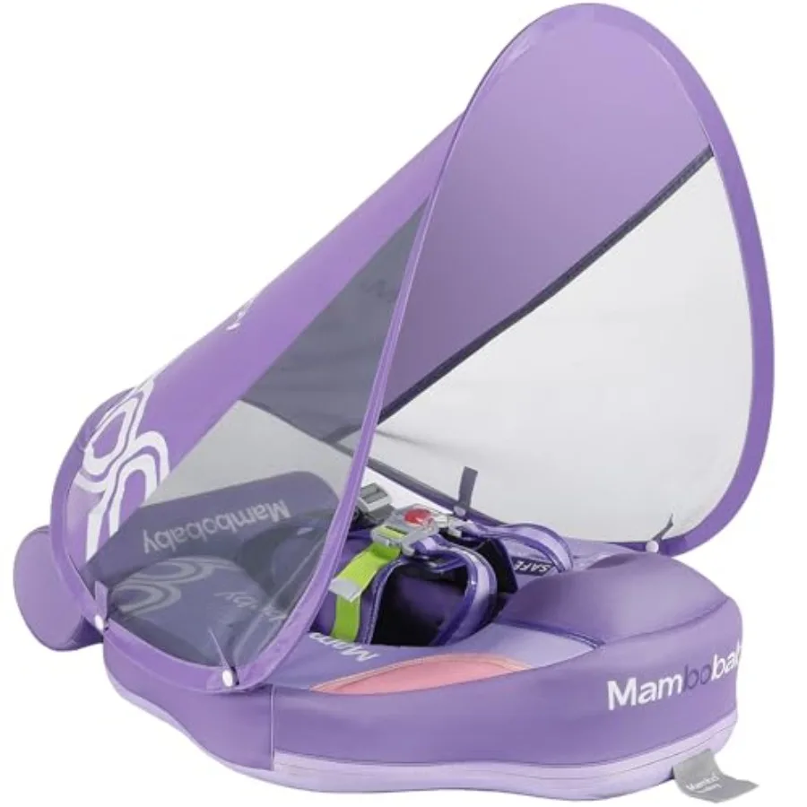 Mambobaby Float with Canopy and Tail New Upgraded Non-Inflatable Baby Pool Float Mambo Float Swim Trainer Solid Infant Swim Flo
Mambobaby Float with Canopy and Tail New Upgraded Non-Inflatable Baby Pool Float Mambo Float Swim Trainer Solid Infant Swim Flo