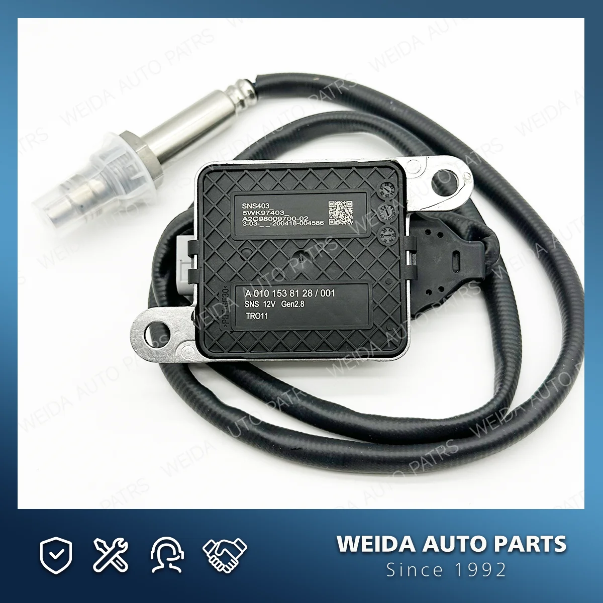 A0101538128 5WK97403 0101538128 New Nox Nitrogen Oxide Sensor 12V For Mercedes-Benz DDE Detroit Diesel A2C98009700
A0101538128 5WK97403 0101538128 New Nox Nitrogen Oxide Sensor 12V For Mercedes-Benz DDE Detroit Diesel A2C98009700