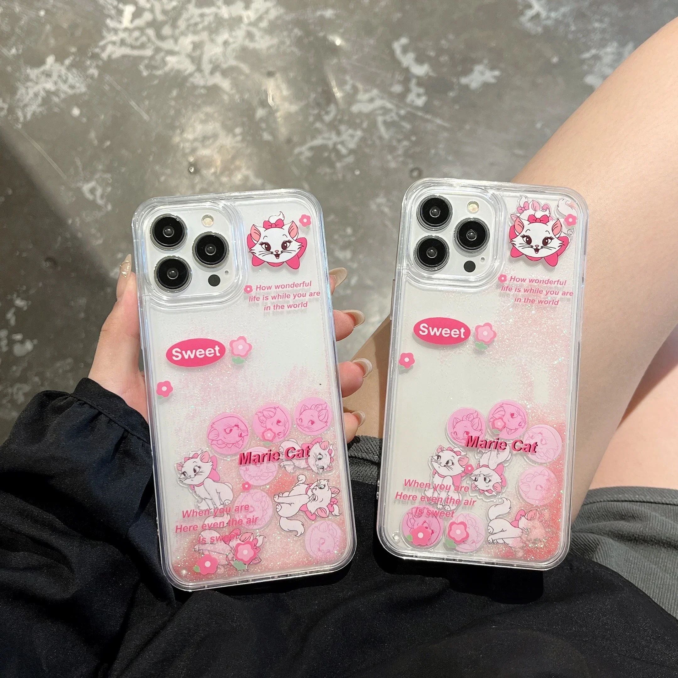 Cartoon Cute Maries Cats Luxury Quicksand Phone Case for IPhone 15 14 13 12 11 Pro Max X XR XS MAX 7 8 Back Cover Girl Gift
Cartoon Cute Maries Cats Luxury Quicksand Phone Case for IPhone 15 14 13 12 11 Pro Max X XR XS MAX 7 8 Back Cover Girl Gift