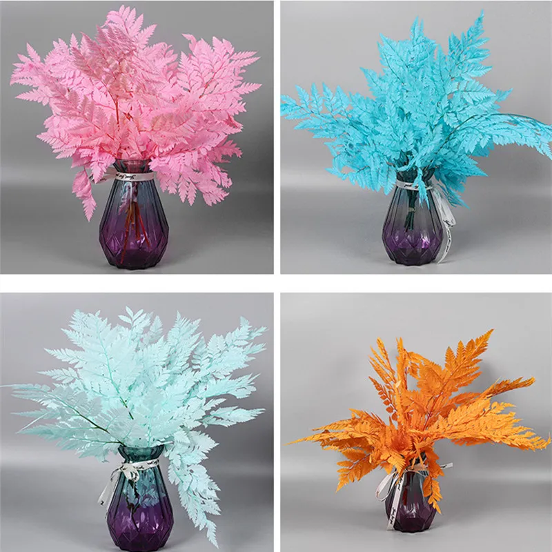 Colorful Flower Arrangements for shop store decoration actory direct sales 10pcs/lot eternal fern leaf for home wedding decora
Colorful Flower Arrangements for shop store decoration actory direct sales 10pcs/lot eternal fern leaf for home wedding decora