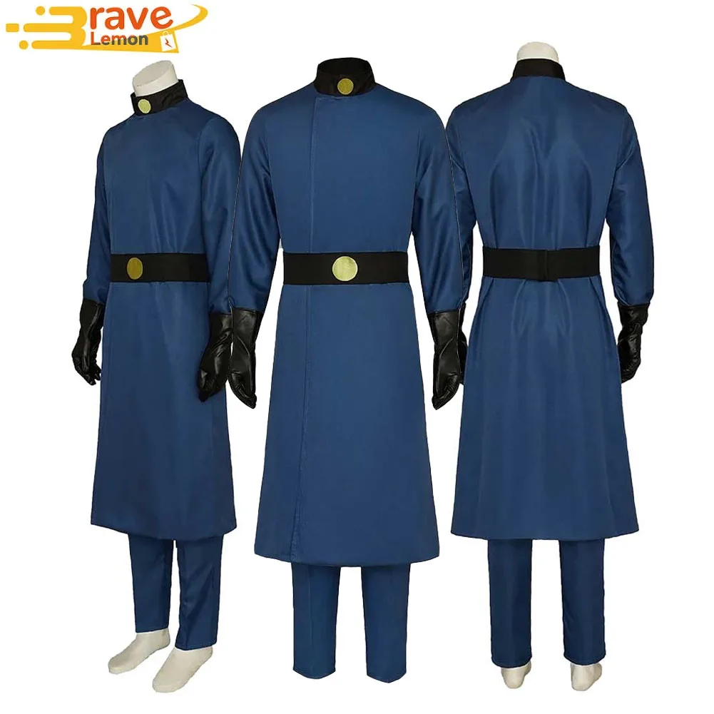 Костюм для косплея Dr. Drakken, возможное маскировка из фильма, синее пальто, брюки, перчатки, комплект с поясом для мужчин, нарядный карнавальный костюм на Хэллоуин
Костюм для косплея Dr. Drakken, возможное маскировка из фильма, синее пальто, брюки, перчатки, комплект с поясом для мужчин, нарядный карнавальный костюм на Хэллоуин