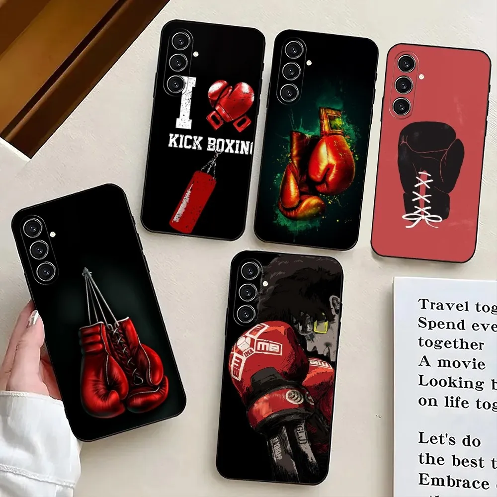 Boxing Phone Case For Samsung S24,21,22,23,30,Ultra,S20,Plus,Fe,Lite,Note,10,9,5G Black Soft Cover 
Boxing Phone Case For Samsung S24,21,22,23,30,Ultra,S20,Plus,Fe,Lite,Note,10,9,5G Black Soft Cover