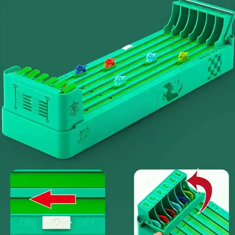 Desktop Horse Race Game Toy For Home & Party Table Puzzle Horse Racing Machine Party Multiplayer Table Racing Competitive Game
Desktop Horse Race Game Toy For Home & Party Table Puzzle Horse Racing Machine Party Multiplayer Table Racing Competitive Game