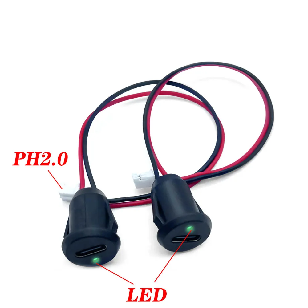 LED licht Connector Type-C Naar Ph 2.0 Directe Compressie Vrouwelijke Basis Waterdichte Usb Socket Hoge Stroom Snel Opladen Jack
LED licht Connector Type-C Naar Ph 2.0 Directe Compressie Vrouwelijke Basis Waterdichte Usb Socket Hoge Stroom Snel Opladen Jack