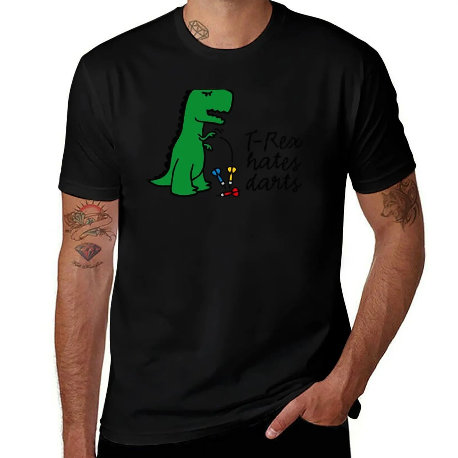 T-Rex hates darts - darts - darts player dinosaur T-Shirt funny t shirts cotton graphic t shirts for man T-Shirt
T-Rex hates darts - darts - darts player dinosaur T-Shirt funny t shirts cotton graphic t shirts for man T-Shirt