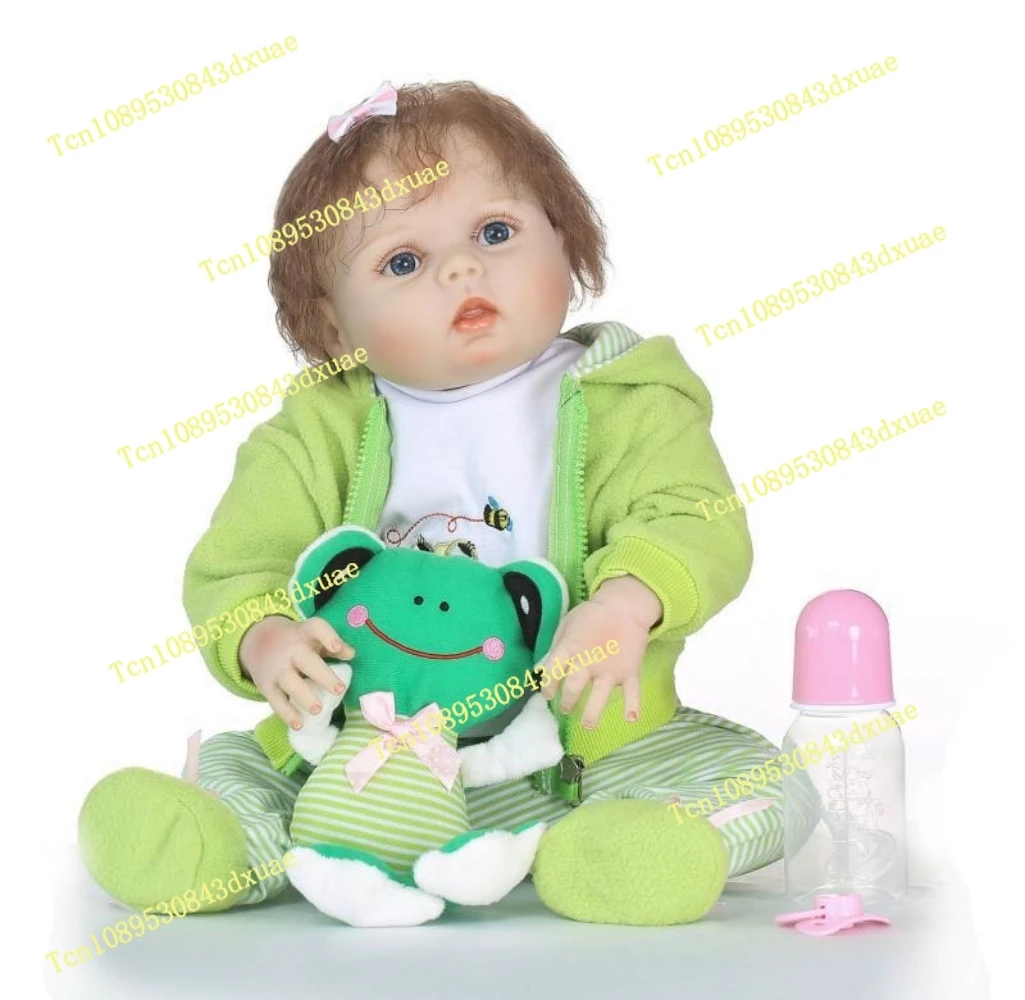 doll with Simulation baby doll frog clothing children's growth playmates children's festival gifts photography props
doll with Simulation baby doll frog clothing children's growth playmates children's festival gifts photography props