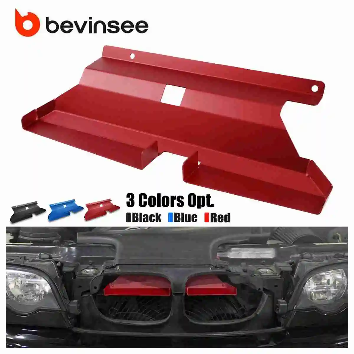 BEVINSEE Aluminum Air Intake Scoop for BMW E46 328i 325i 330i 316i 318i 320i 323i 1999-2006
BEVINSEE Aluminum Air Intake Scoop for BMW E46 328i 325i 330i 316i 318i 320i 323i 1999-2006