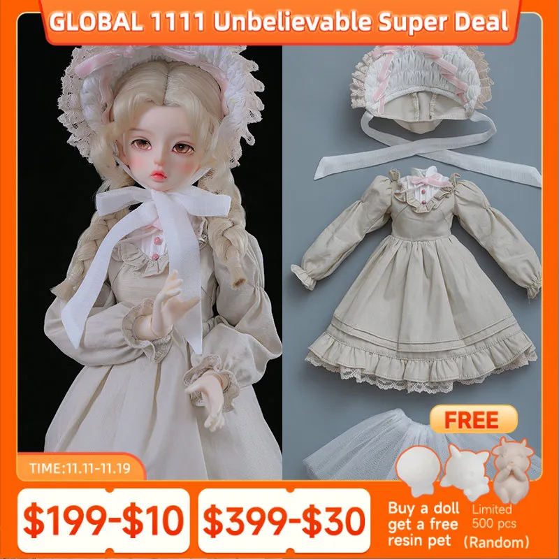 1/4 BJD Clothes Girl body Luts BJD Bory Jeremy Yue Dress Beautiful Doll Outfit Accessories luodoll Oueneifs chinabjd
1/4 BJD Clothes Girl body Luts BJD Bory Jeremy Yue Dress Beautiful Doll Outfit Accessories luodoll Oueneifs chinabjd