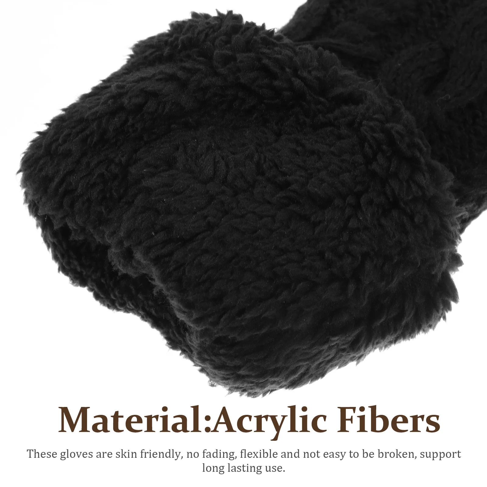 1 Pair Windproof Warm Gloves Knit Acrylic Fiber Stretchable For Outdoor Skiing Snowboarding Ice Skating Winter Wear Thickened
1 Pair Windproof Warm Gloves Knit Acrylic Fiber Stretchable For Outdoor Skiing Snowboarding Ice Skating Winter Wear Thickened