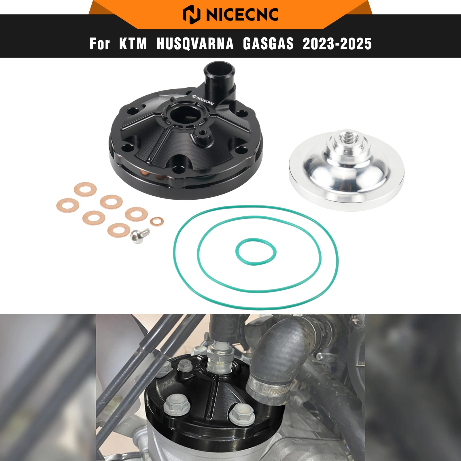 NICECNC For KTM EXC 300 XCW 300 Husqvarna TE 300 GasGas EC 300 2024 2025 Motorcycle Aluminum Cylinder Head Top End Cover Guard
NICECNC For KTM EXC 300 XCW 300 Husqvarna TE 300 GasGas EC 300 2024 2025 Motorcycle Aluminum Cylinder Head Top End Cover Guard