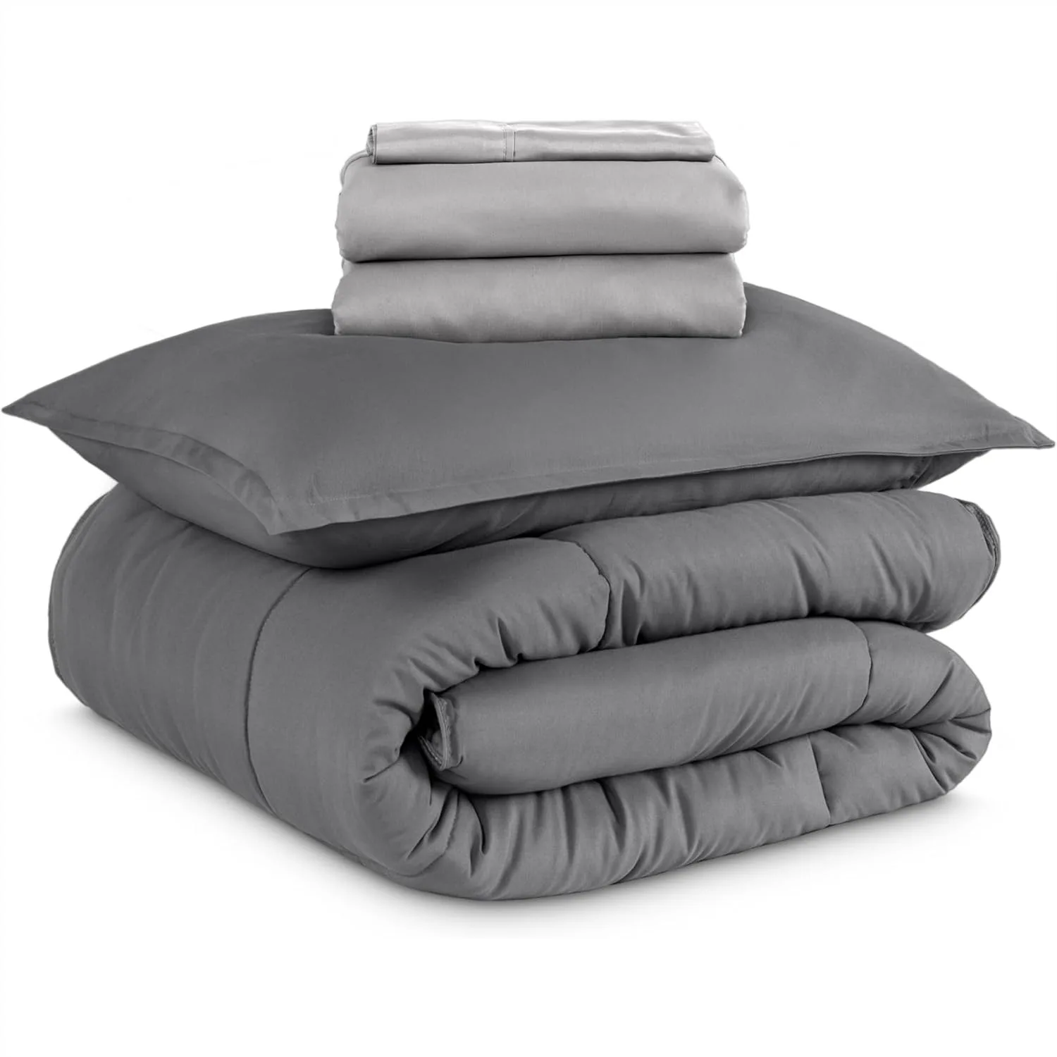 5 Piece Twin XL Comforter Set with Sheets - Ultra-Soft Down Alternative Bedding for All Season Use
5 Piece Twin XL Comforter Set with Sheets - Ultra-Soft Down Alternative Bedding for All Season Use