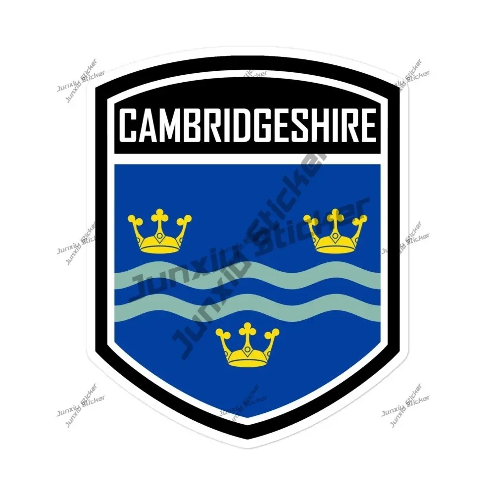 Cambridgeshire County Emblem Stickers England Flag Decal Graphic Car Body Windows Camper Laptop Phone Accessoire Decoration Auto
Cambridgeshire County Emblem Stickers England Flag Decal Graphic Car Body Windows Camper Laptop Phone Accessoire Decoration Auto