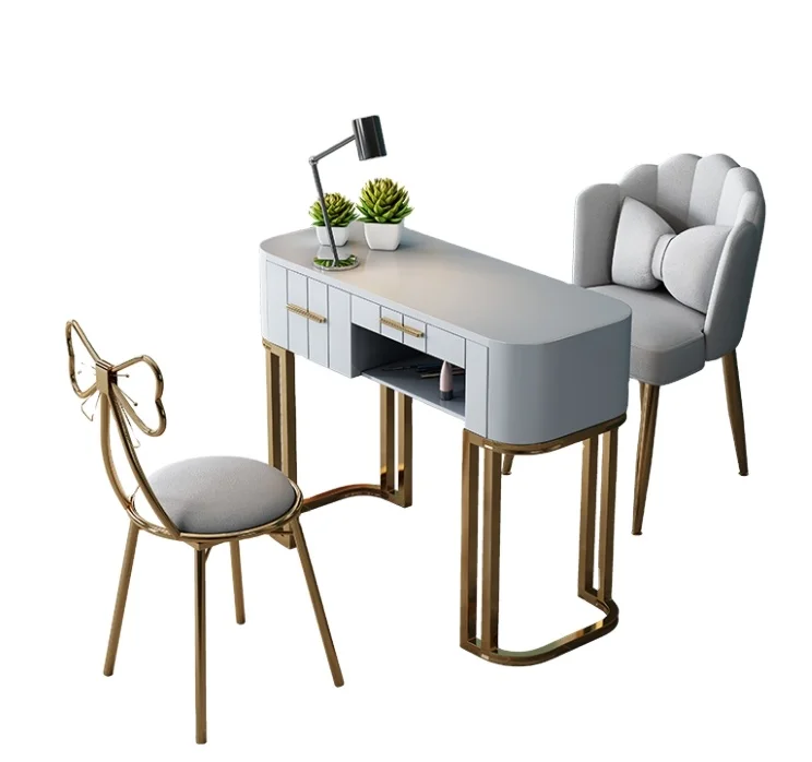 Nail Art Table and Chair Set Economical Marble Modern Single Double Manicure Table Workbench for Sale
Nail Art Table and Chair Set Economical Marble Modern Single Double Manicure Table Workbench for Sale