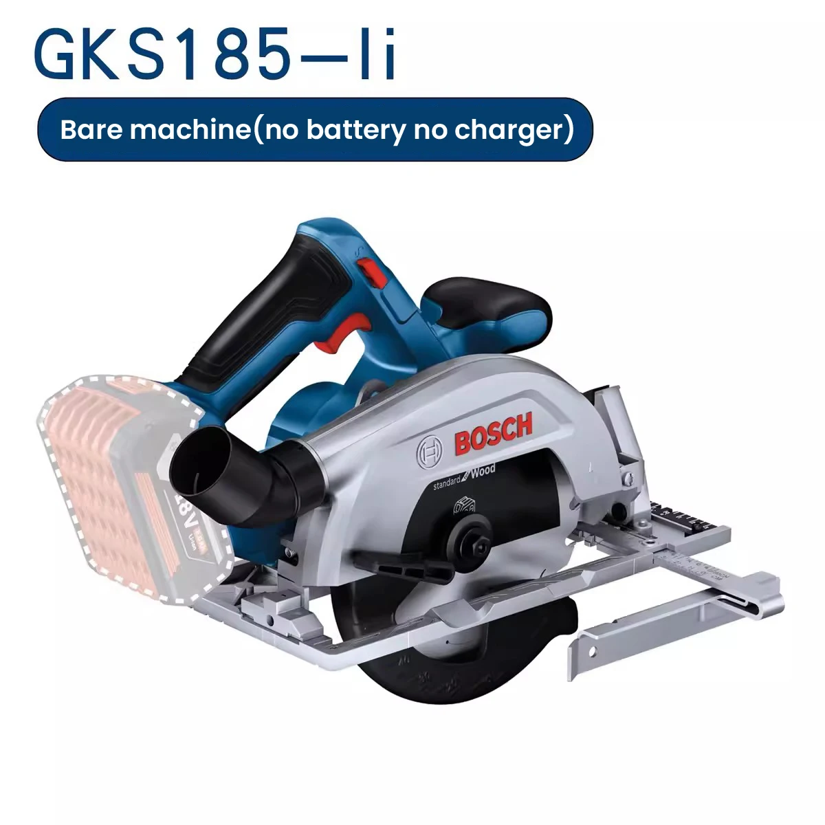 Циркулярная пила Bosch GKS185 LI аккумуляторная с литиевым аккумулятором
Циркулярная пила Bosch GKS185 LI аккумуляторная с литиевым аккумулятором