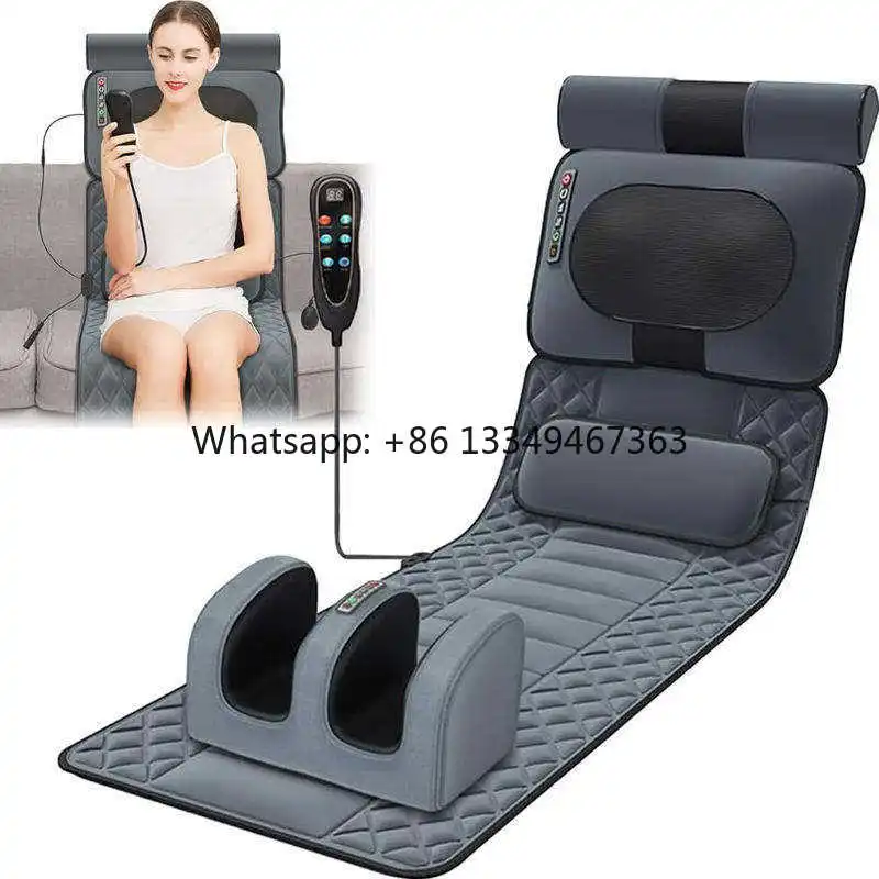 OEM/ODM 9 Modes Smart Massage Cushion Neck Waist Back Leg Cervical Vertebra 3 Levels Hot Compress Electric Massage Mattress
OEM/ODM 9 Modes Smart Massage Cushion Neck Waist Back Leg Cervical Vertebra 3 Levels Hot Compress Electric Massage Mattress