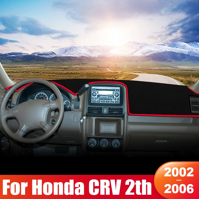 For Honda CR-V CRV II MK2 2002 2003 2004 2005 2006 Car Dashboard Sun Shade Cover Pad Instrument Desk Non-slip Mat Accessories
For Honda CR-V CRV II MK2 2002 2003 2004 2005 2006 Car Dashboard Sun Shade Cover Pad Instrument Desk Non-slip Mat Accessories