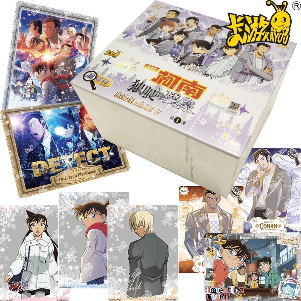 KAYOU Original Detective Conan Collection Cards Animated Film Popular Character Exquisite Transparent Cards Peripheral Toy Gifts
KAYOU Original Detective Conan Collection Cards Animated Film Popular Character Exquisite Transparent Cards Peripheral Toy Gifts