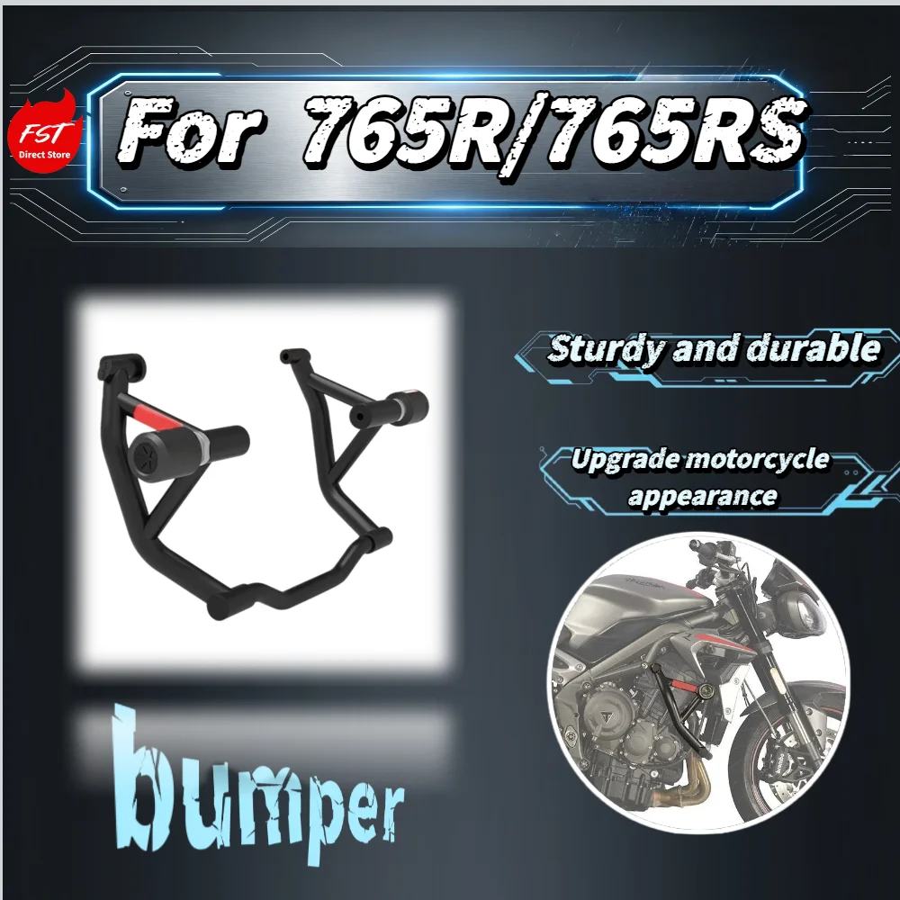 For Street Triple 765R/765RS High Strength Reinforced Racing Bar Wear Resistant Anti-scratch Body Protection Fittings
For Street Triple 765R/765RS High Strength Reinforced Racing Bar Wear Resistant Anti-scratch Body Protection Fittings