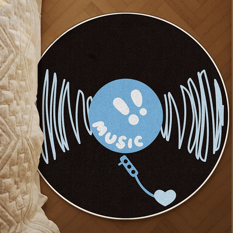 Retro Records Bedroom Carpet Living Room Sofa Tea Table Home Cloak Room Round Carpet Luxury Ins Non slip Bedside Carpet
Retro Records Bedroom Carpet Living Room Sofa Tea Table Home Cloak Room Round Carpet Luxury Ins Non slip Bedside Carpet