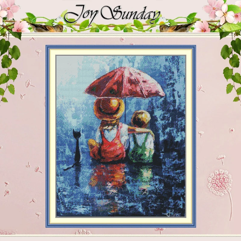 Rainy Day Buddies Patterns Counted Cross Stitch Set DIY 11CT 14CT 16CT HD Stamped DMC Cross-stitch Kit Embroidery Needlework
Rainy Day Buddies Patterns Counted Cross Stitch Set DIY 11CT 14CT 16CT HD Stamped DMC Cross-stitch Kit Embroidery Needlework