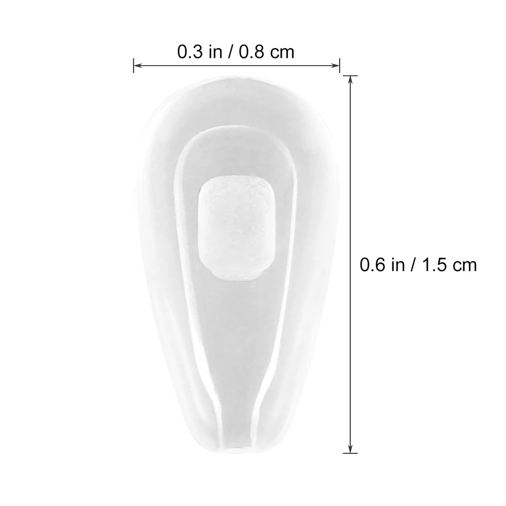 12 Pairs Nose Bracket Glasses Pad Eyeglass Pads Eyeglasses Silicone for Anti Slip Bubble
12 Pairs Nose Bracket Glasses Pad Eyeglass Pads Eyeglasses Silicone for Anti Slip Bubble