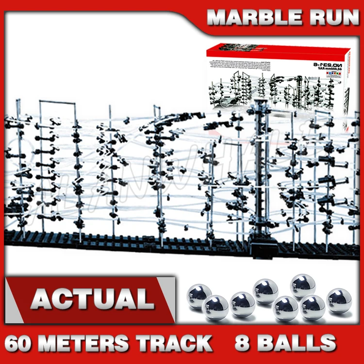 6000cm Rail Level 6 Marble Run Maze Roller Coaster Electric Elevator Model Building Boy STEM Learning toy Rolling ball Sculpture
6000cm Rail Level 6 Marble Run Maze Roller Coaster Electric Elevator Model Building Boy STEM Learning toy Rolling ball Sculpture