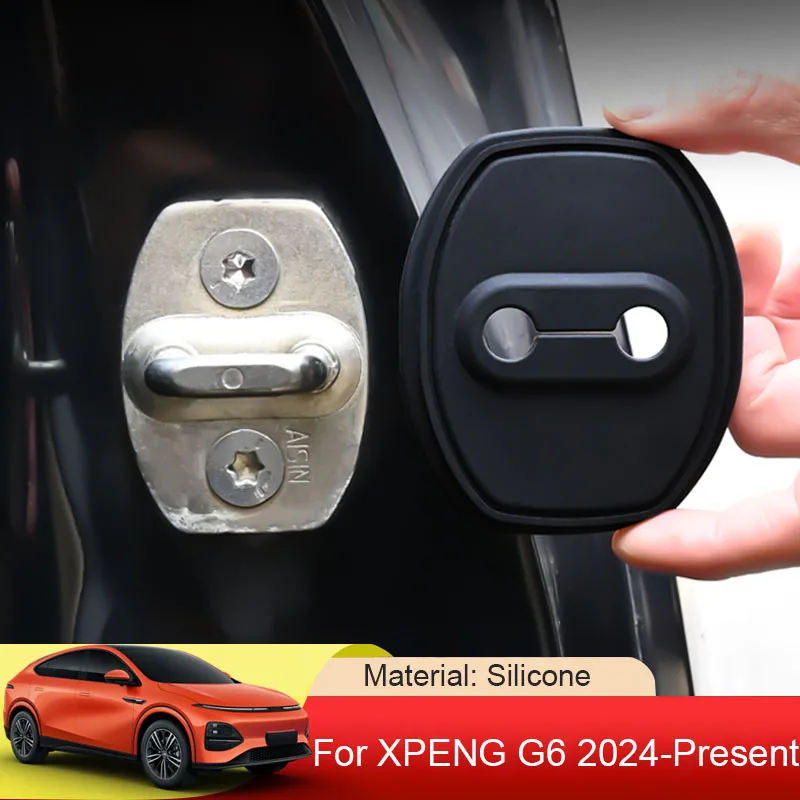 4pcs Car Door Lock Protective Covers Silicone Preotection Cover Internal Accessories For XPENG G6 2024 2025
4pcs Car Door Lock Protective Covers Silicone Preotection Cover Internal Accessories For XPENG G6 2024 2025