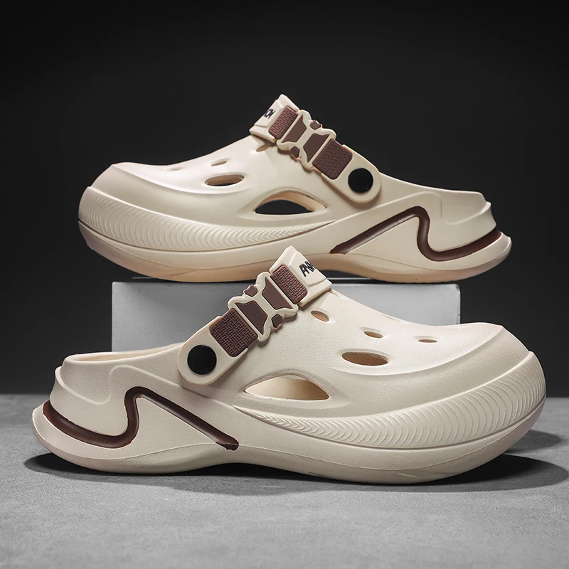 Summer Shoes for Men Casual Clogs EVA Garden Shoes Lightweight Anti-skid Beach Shoes Outdoor Sandals for Men Fashion Slippers
Summer Shoes for Men Casual Clogs EVA Garden Shoes Lightweight Anti-skid Beach Shoes Outdoor Sandals for Men Fashion Slippers