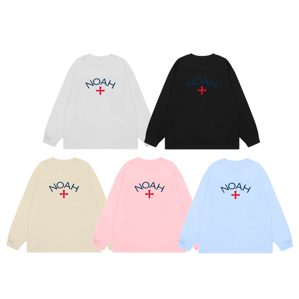Футболка Noah Original Expedition Cross Basic Print с длинными рукавами, свободная повседневная футболка из хлопка с круглым вырезом, весна-осень
Футболка Noah Original Expedition Cross Basic Print с длинными рукавами, свободная повседневная футболка из хлопка с круглым вырезом, весна-осень