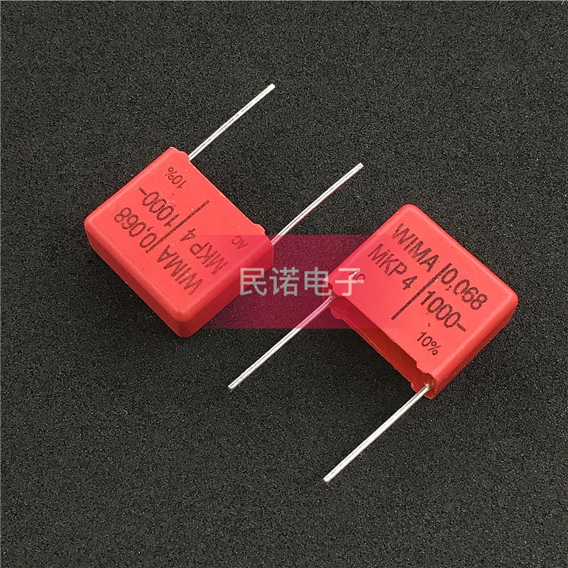 5/10/50 шт. немецкий пленочный конденсатор WIMA MKP4 1000 В 0,068 мкФ 1000 В 683 68NF шаг 15 мм аудио пассивный конденсатор электроника
5/10/50 шт. немецкий пленочный конденсатор WIMA MKP4 1000 В 0,068 мкФ 1000 В 683 68NF шаг 15 мм аудио пассивный конденсатор электроника