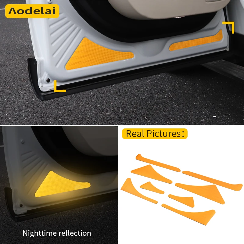 8 Pcs for Land Rover Range Rover 2023-2025 Reflective Car Door Sticker Safety Opening Warning Accessories Interior Stickers
8 Pcs for Land Rover Range Rover 2023-2025 Reflective Car Door Sticker Safety Opening Warning Accessories Interior Stickers