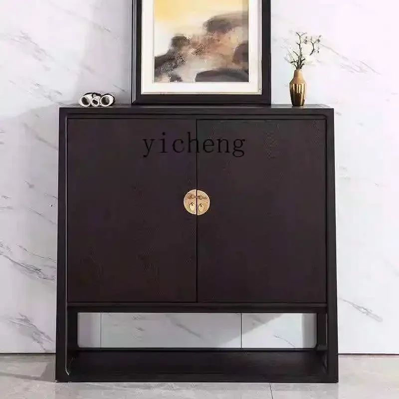 B1 new Chinese side cabinet solid wood decorative living room entrance wine cabinet office storage cabinet
B1 new Chinese side cabinet solid wood decorative living room entrance wine cabinet office storage cabinet