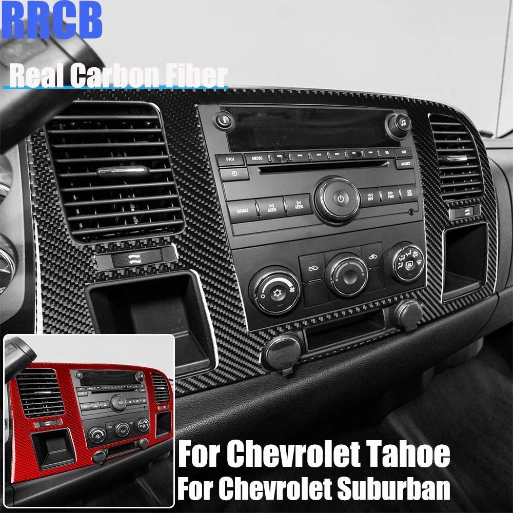 Настоящее углеродное волокно, автомобильные аксессуары, центральная панель радиоплеера, декоративная мягкая наклейка на чехол для Chevrolet Tahoe/Suburban 2007-2014
Настоящее углеродное волокно, автомобильные аксессуары, центральная панель радиоплеера, декоративная мягкая наклейка на чехол для Chevrolet Tahoe/Suburban 2007-2014