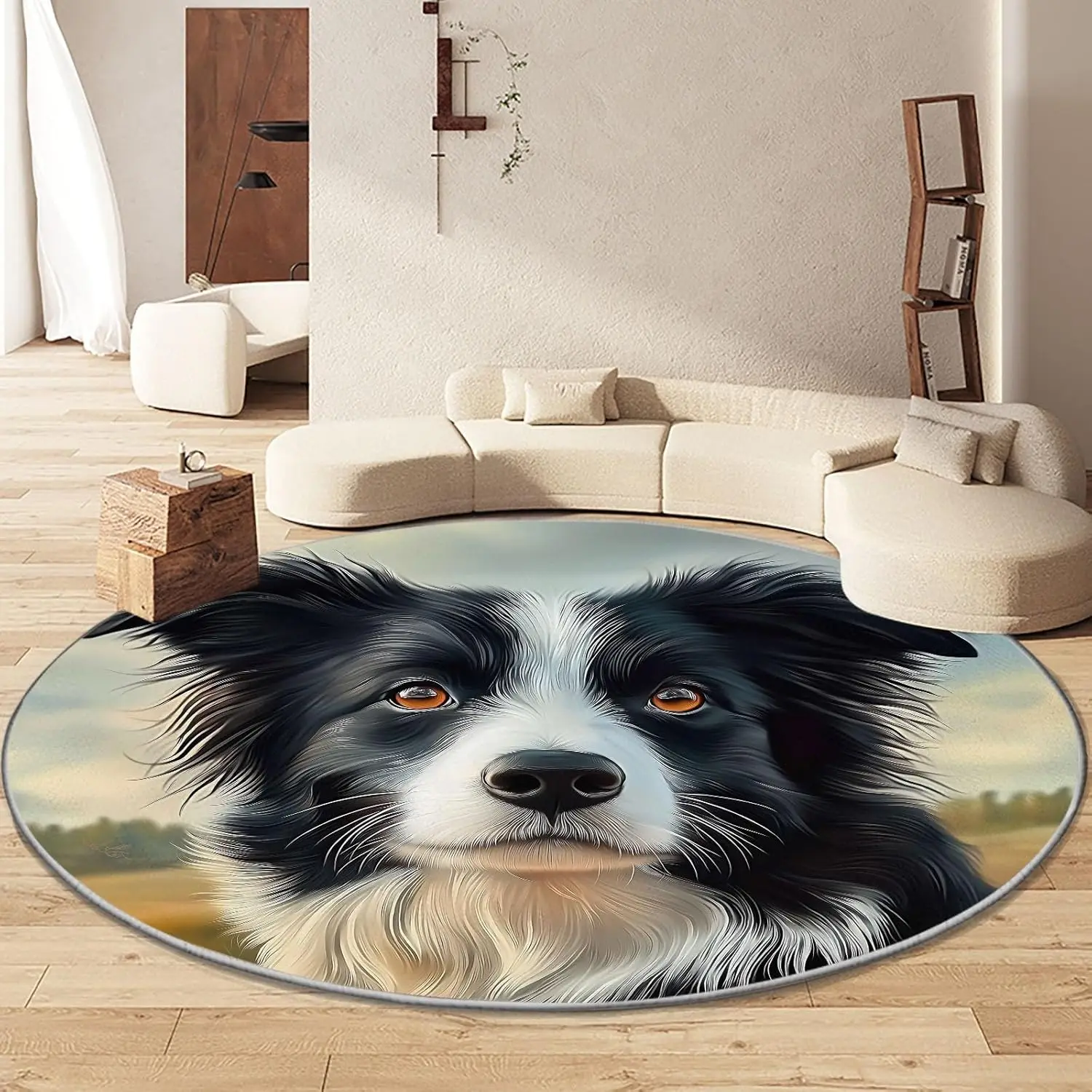 Cartoon Animals Print Round Rug,Cartoon Animal Shepherd Dog Washable Circular Carpet Runner - Non Slip Circle Area Rug Carpet
Cartoon Animals Print Round Rug,Cartoon Animal Shepherd Dog Washable Circular Carpet Runner - Non Slip Circle Area Rug Carpet