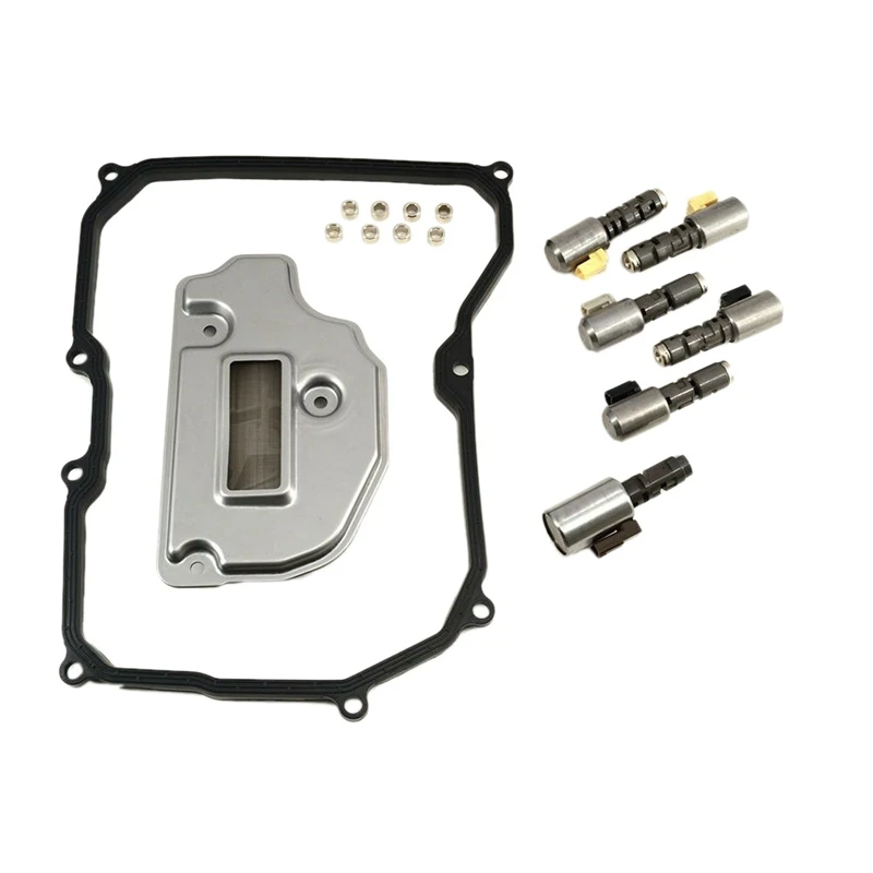 09G Transmission Trans Solenoid With Filter Gasket Kit TF60SN TR60SN N93 N92 N282 For Beetle Golf Jetta Passat 2005-2007
09G Transmission Trans Solenoid With Filter Gasket Kit TF60SN TR60SN N93 N92 N282 For Beetle Golf Jetta Passat 2005-2007