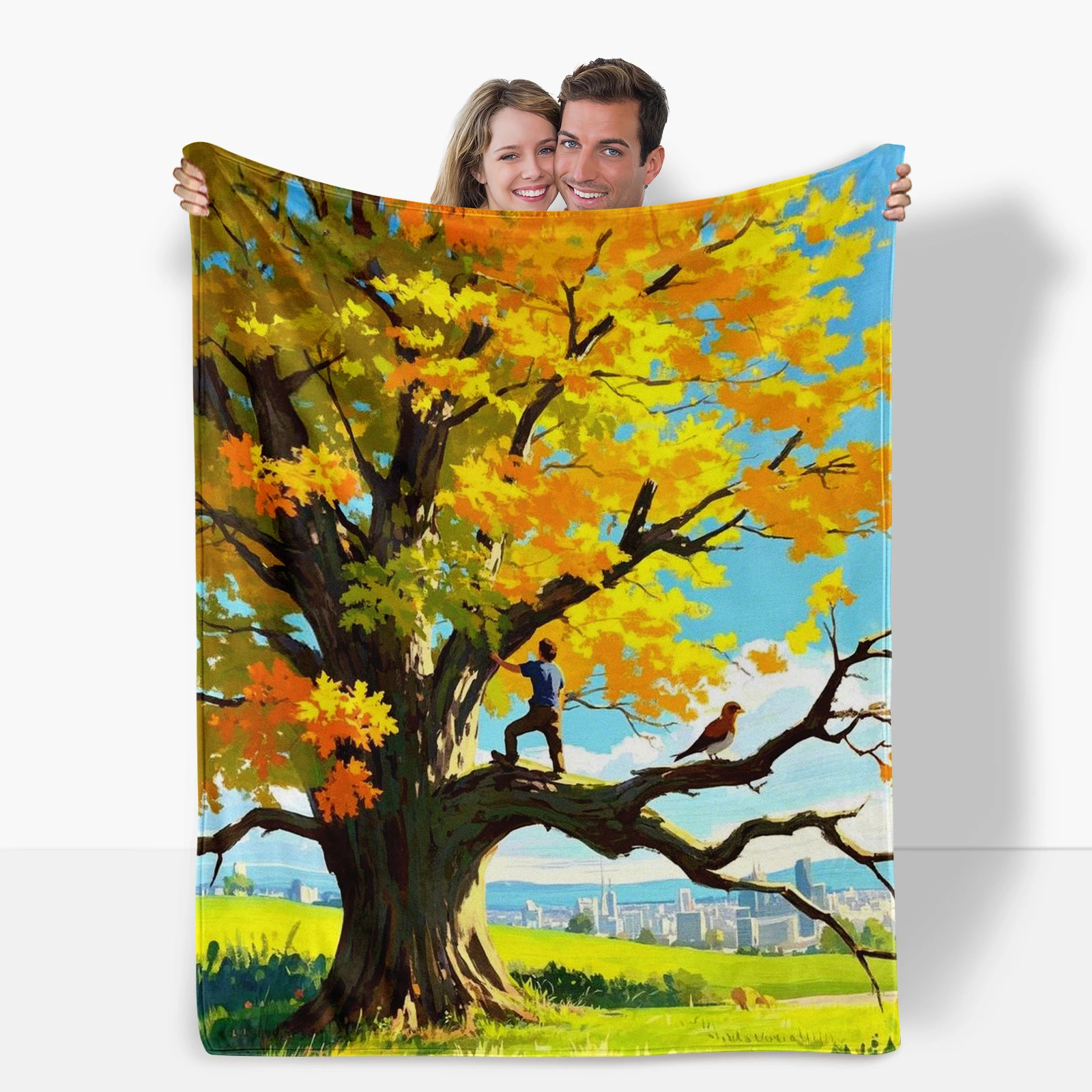 Watercolor Oak Tree Blanket Brings Elegant Charm And Warmth Ideal For Decorating Family Spaces
Watercolor Oak Tree Blanket Brings Elegant Charm And Warmth Ideal For Decorating Family Spaces