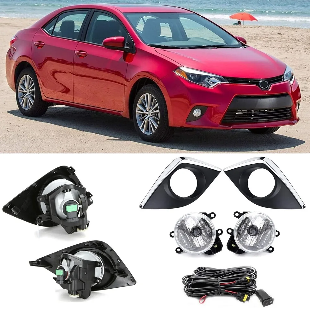 Для Toyota Corolla/Altis 2014 2015 2016, версия США, галогенный бампер, противотуманные фары, фары дальнего света с переключателем и комплектами, комплект пар, левый + правый
Для Toyota Corolla/Altis 2014 2015 2016, версия США, галогенный бампер, противотуманные фары, фары дальнего света с переключателем и комплектами, комплект пар, левый + правый